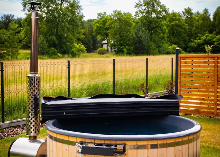 Stodoly Pod Gajem Z Balia I Sauna شاليه Trzebniow (Myszkow)